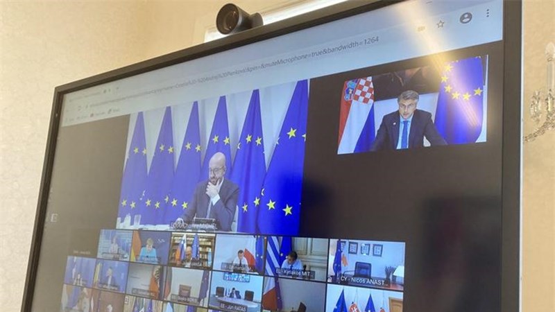 Plenković na izvanrednom sastanku Europskog vijeća o situaciji u Bjelarusu